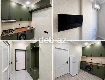 Xırdalanda AAAF Parkda 1 Otaqlı Tam Əşyalı Təzə Təmirli Mənzil Satılır – 29.4 m² — kiçik şəkil 2