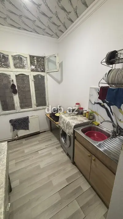 2 otaqlı ev – geniş zal və yataq Evdə kombi kondisioner paltar yuyan — kiçik şəkil 10