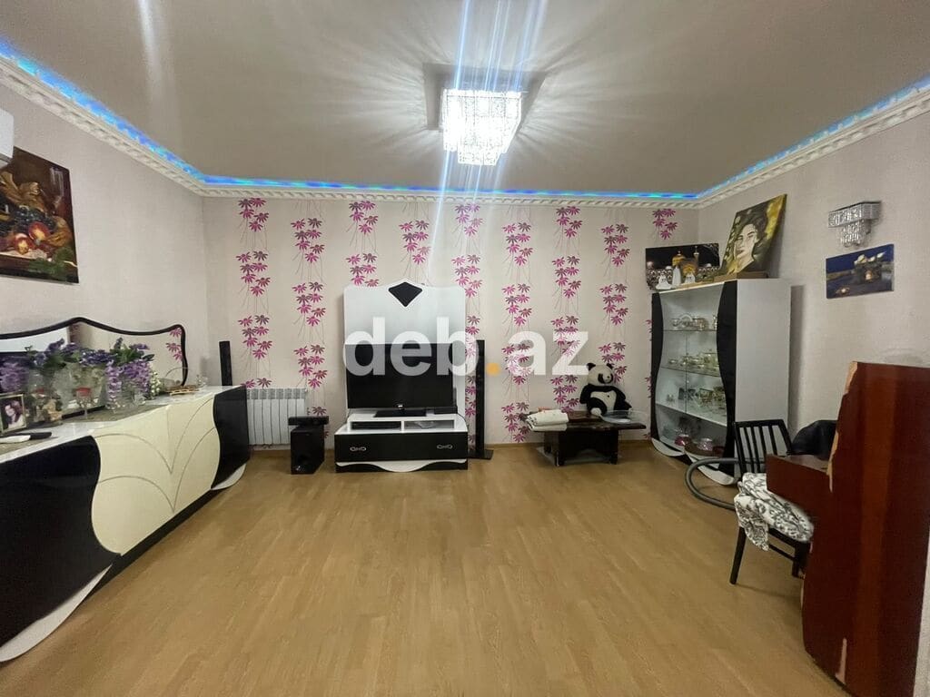 Digahda PANORAMİK MƏNZƏRƏLİ! Hündür Mərtəbədə 3 Otaqlı (2 Yataq Otaqlı) İşıqlı KİRAYƏ MƏNZİL — Modern Dizayn, LED İşıqlandırma, Yaşıllıq Panoraması! — şəkil 1
