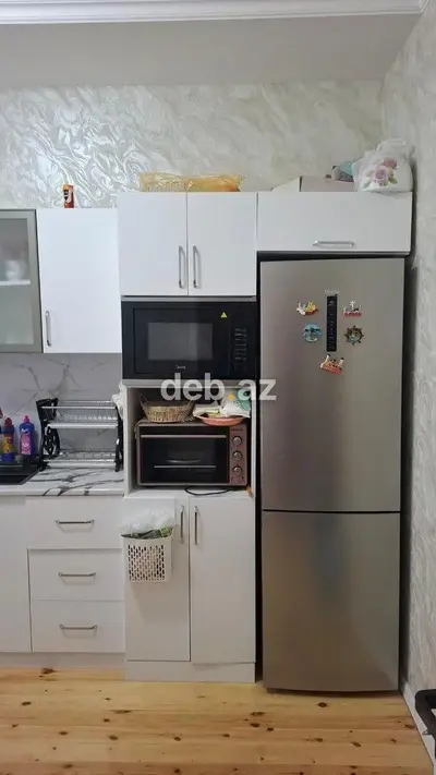 Məmmədli 3 otaqlı, 85 kv. m, Kredit var, Yeni təmirli — kiçik şəkil 9