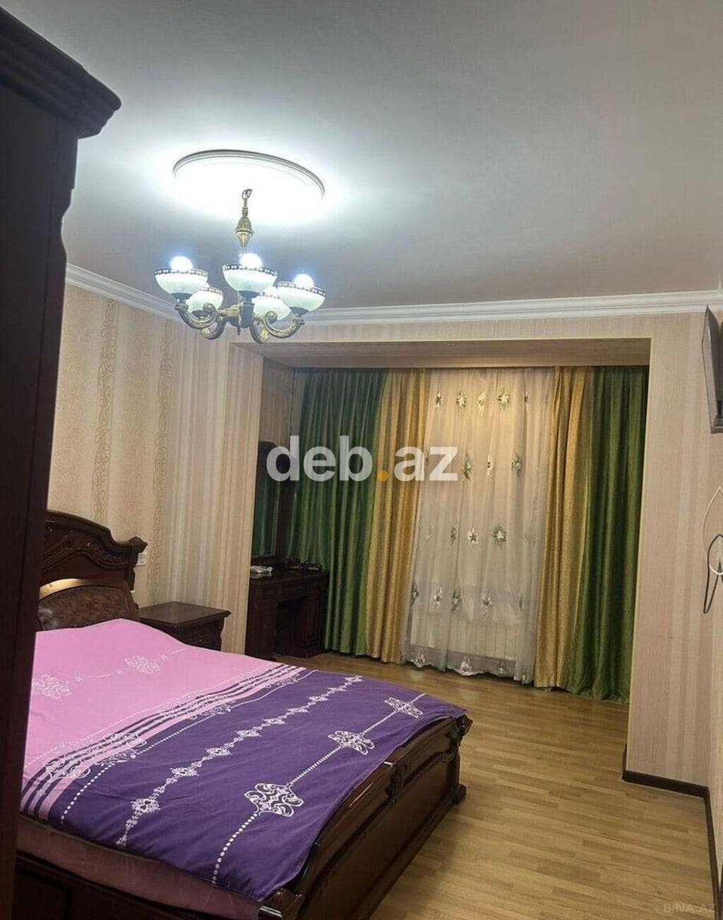 Bakı, 9-cu mikrorayon, 3 otaqlı, Köhnə tikili, 85 kv. m — şəkil 1