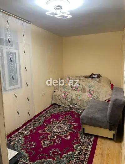 2 otaqlı həyət evi - Plan: 2 yataq otağı, içdən girişli dəhliz; — kiçik şəkil 6