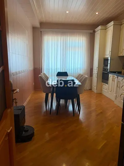 4 otaqlı 153 kv geniş mənzil – klassik interyer - Dəbdəbəli zal — kiçik şəkil 10