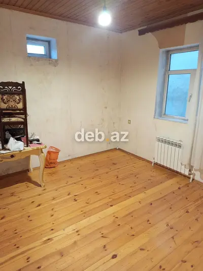2 otaqlı ev – fərdi həyət evi - Plan: 2 otaq, ayrı mətbəx, sanitar — kiçik şəkil 2
