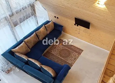 Qəbələdə 4 otaqlı, 120 kv.m sahəli, kombi sistemli günlük kirayə bag ev təklif olunur — kiçik şəkil 9