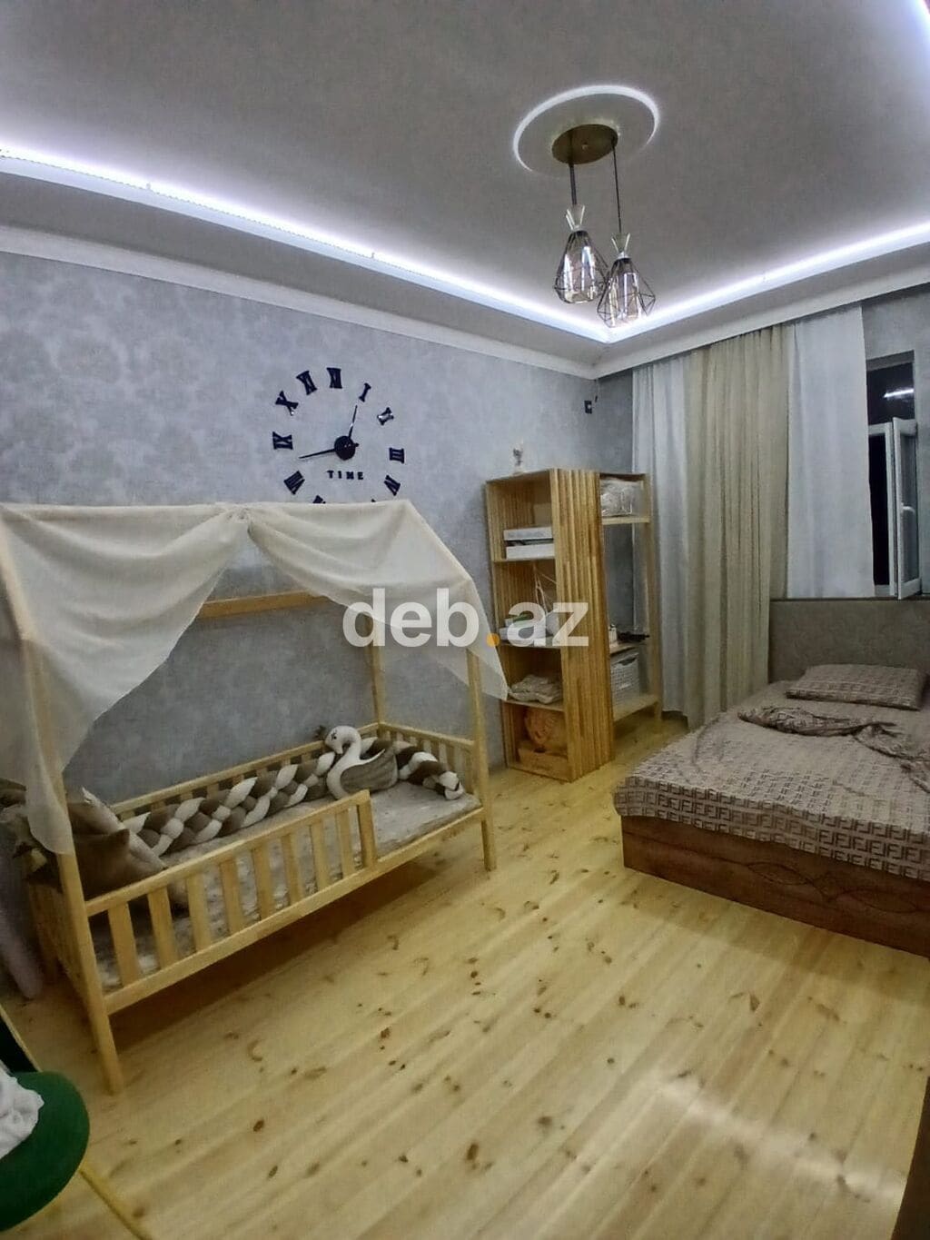 3 otaqlı, 68 kv. m, Yeni təmirli — şəkil 1