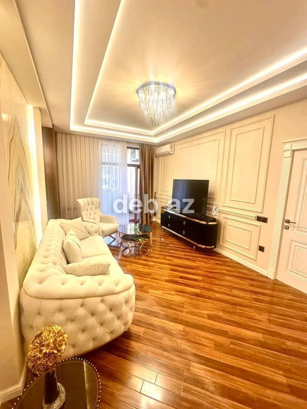 2 otaqlı, Yeni tikili, m. Gənclik, 61 kv. m — şəkil 1
