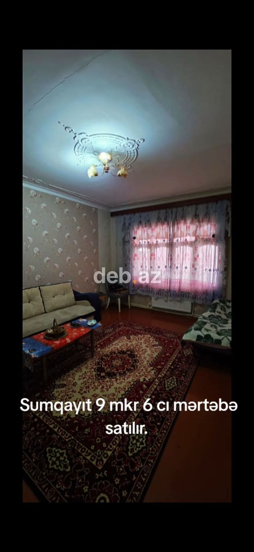 Sumqayıt, 2 otaqlı, Köhnə tikili, 63 kv. m — şəkil 1