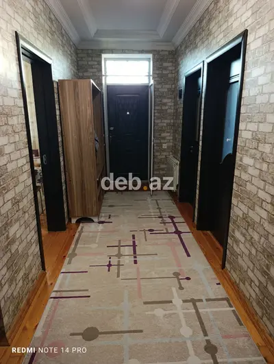 Zabrat 1-də 8 daş kürsülü, qoşa daşla tikilmiş 4 otaqlı (120 m²) həyət evi satılır — Navesli, kameralı v mərkəzi kanalizasiyalı! — kiçik şəkil 7