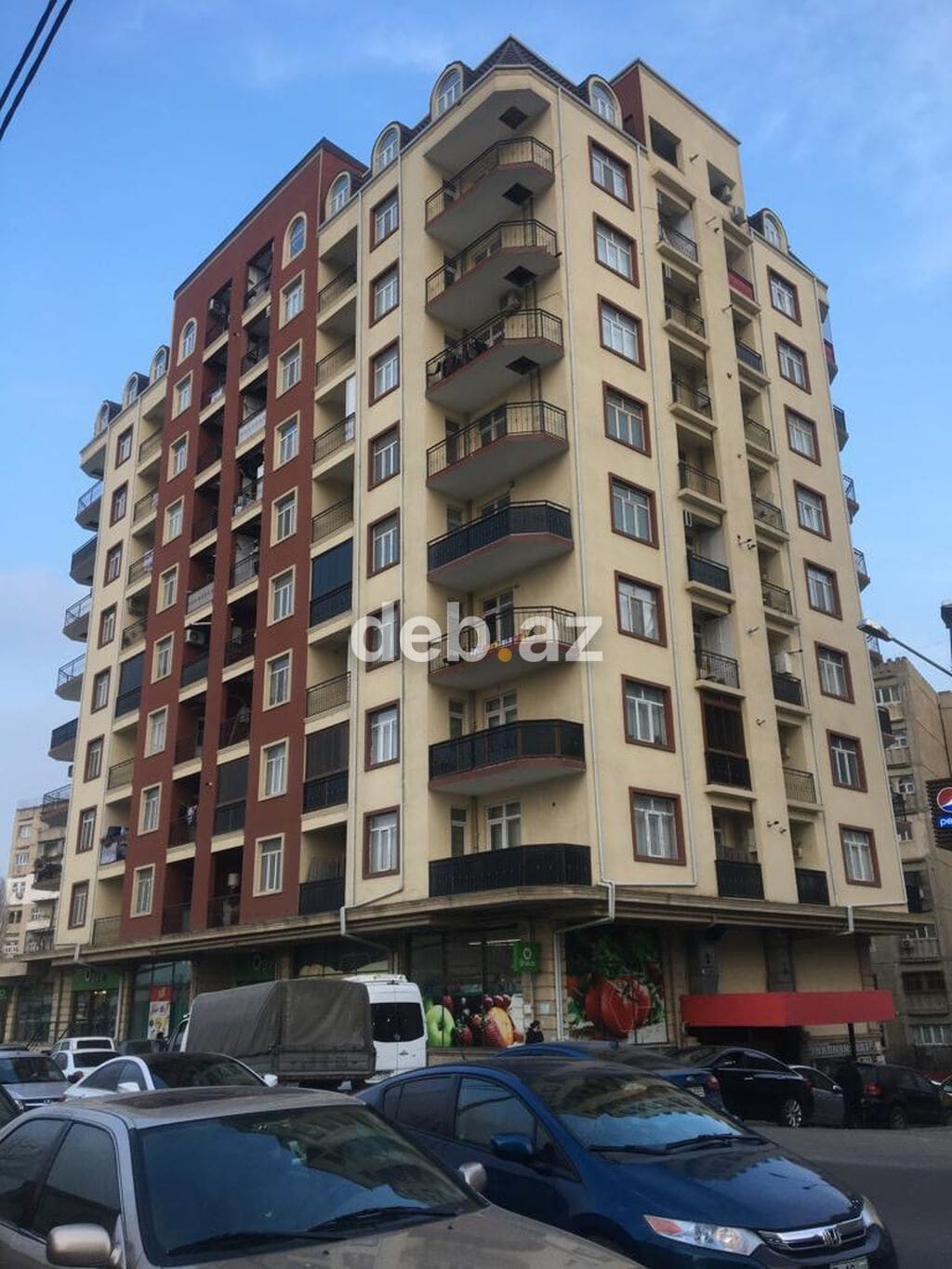 2 otaqlı, Yeni tikili, 85 kv. m — şəkil 1
