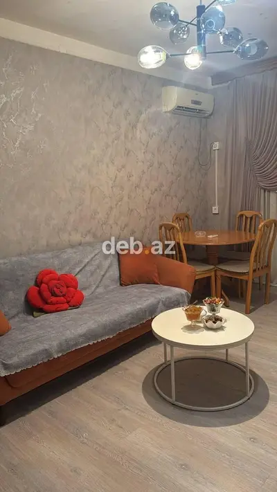 Bakı, Həzi Aslanov qəs., 2 otaqlı, Köhnə tikili, m. Həzi Aslanov, 65 kv. m — kiçik şəkil 3