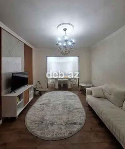 Bakı, 9-cu mikrorayon, 2 otaqlı, Köhnə tikili, m. Nəsimi, 71 kv. m — kiçik şəkil 2