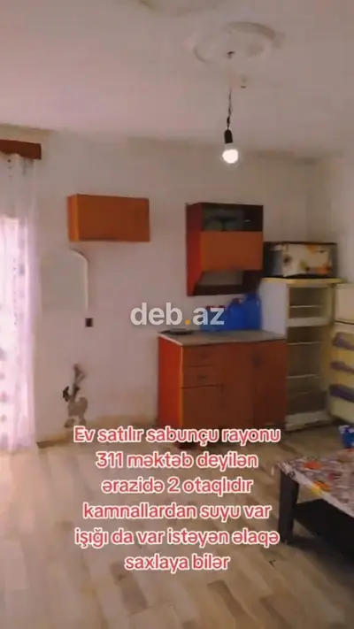 Sabunçu qəs. 2 otaqlı, 80 kv. m, Kredit yoxdur, Yeni təmirli — kiçik şəkil 4