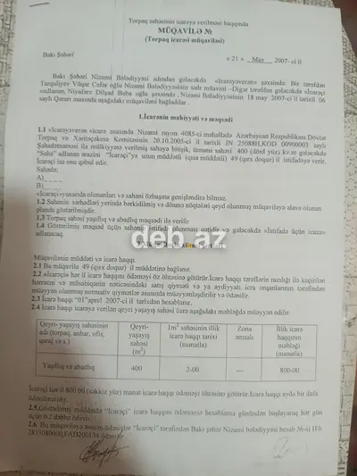 Xırdalanda, mərkəzə yaxın ərazidə 4 sot tikinti təyinatlı torpaq sahəsi satılır — Su xətti var — kiçik şəkil 2
