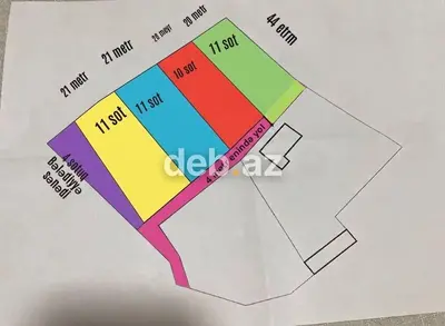 43 sot, Tikinti, Mülkiyyətçi, Kupça (Çıxarış) — kiçik şəkil 1