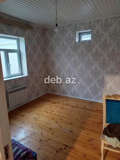 2 otaqlı ev – fərdi həyət evi - Plan: 2 otaq, ayrı mətbəx, sanitar — kiçik şəkil 1