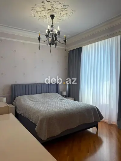 4 otaqlı 153 kv geniş mənzil – klassik interyer - Dəbdəbəli zal — kiçik şəkil 11