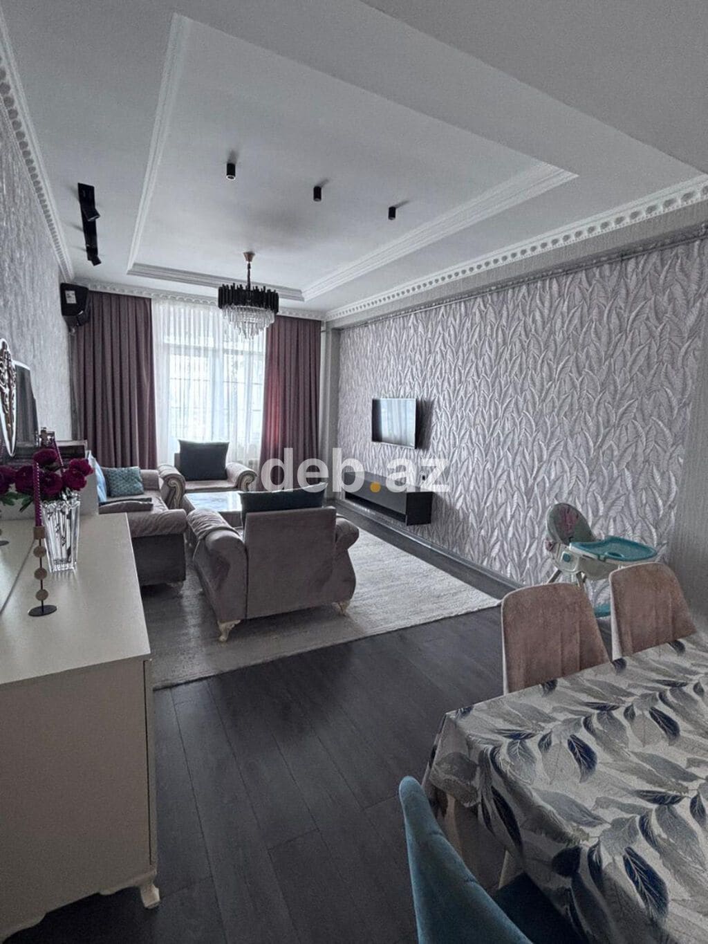 2 otaqlı, Yeni tikili, m. Qara Qarayev, 79 kv. m — şəkil 1