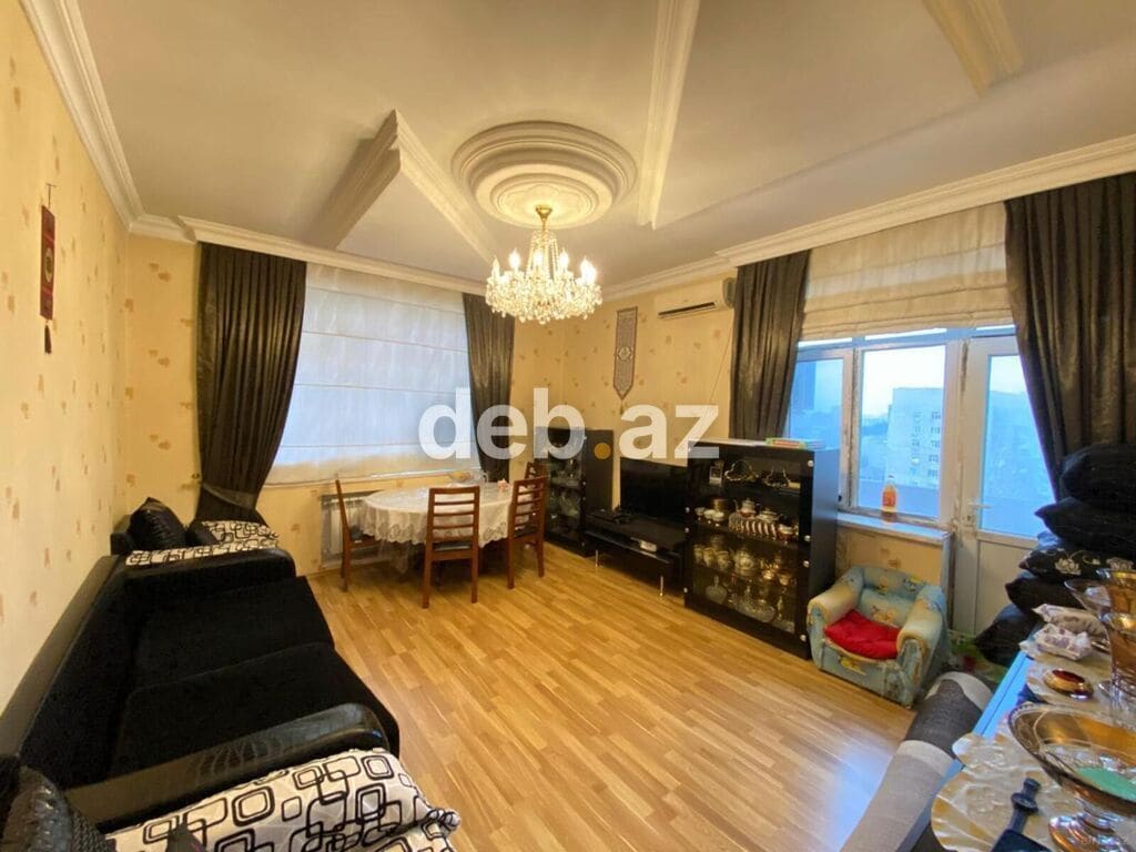 3 otaqlı, Yeni tikili, m. Həzi Aslanov, 79 kv. m — şəkil 1
