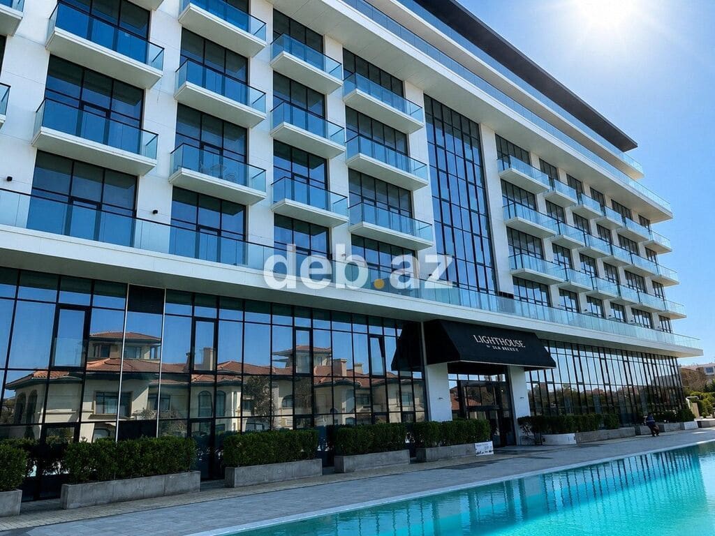 İcarəyə verilir 2 otaqlı yeni tikili 75 m², Sea Breeze q. Kateqoriya — şəkil 1