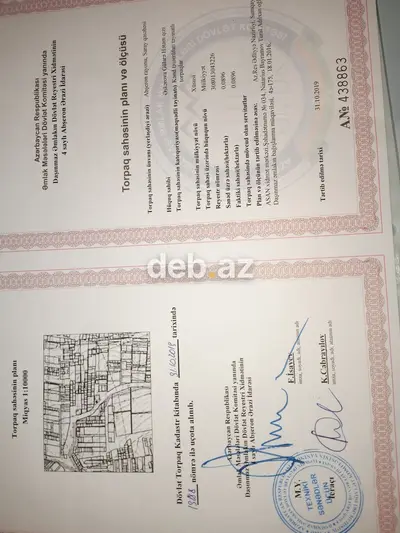 Sarayda Yeni Yola Yaxın 9 Sot Çıxarışlı Torpaq Sahəsi Satılır — kiçik şəkil 4