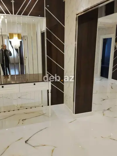 6-cı mikrorayon, 4 otaqlı, Yeni tikili, m. Azadlıq Prospekti, 215 kv. m — kiçik şəkil 11