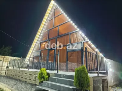 Qəbələdə hovuzlu 3 otaqlı müasir bağ evi satılır — kiçik şəkil 14