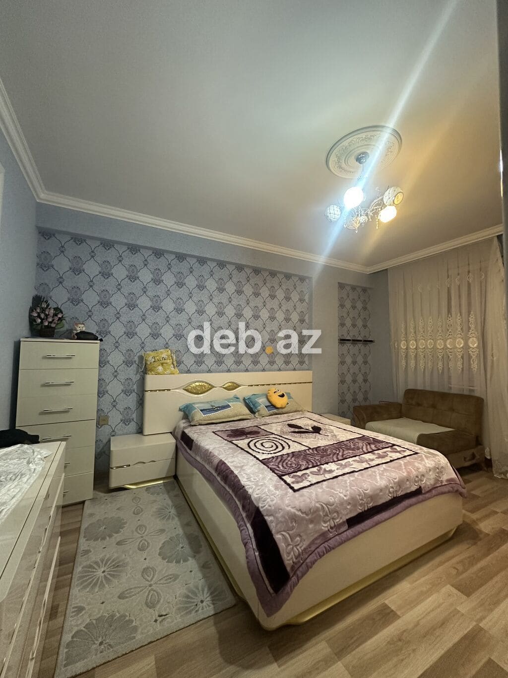 3 otaqlı, Yeni tikili, 78 kv. m — şəkil 1