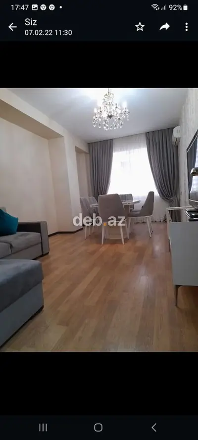 3 otaqlı, Yeni tikili, 83 kv. m — kiçik şəkil 3