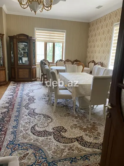 Pirşağı Qızıl Qumda! Klassik üslublu 2 mərtəbəli, 7 otaqlı (300 m²) LÜKS VİLLA / HƏYƏT EVİ satılır — Baseyn, sauna, yay mətbəxi v qarajla! — kiçik şəkil 2