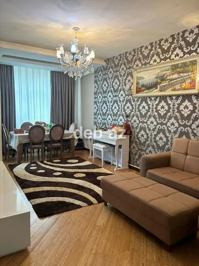 Yasamal, 2 otaqlı, Yeni tikili, m. Elmlər Akademiyası, 65 kv. m — kiçik şəkil 2