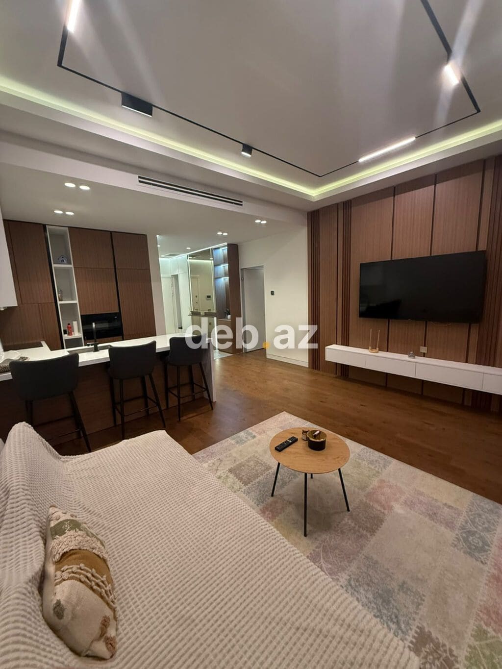 3 otaqlı, Yeni tikili, 93 kv. m — şəkil 1
