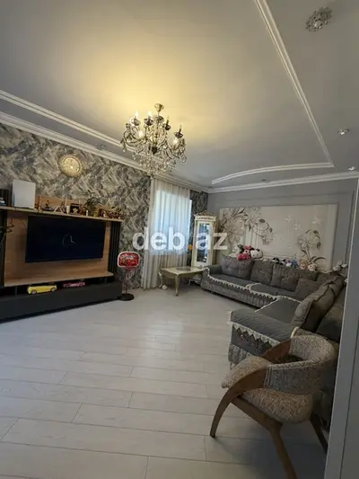 Ağ Şəhərdə müasir üslubda 2 mərtəbəli, şüşəbəndli və lüks mərmər döşəməli fərdi həyət evi satılır — Tam asfalt küçə, geniş holl v elit məhəllə! — kiçik şəkil 5