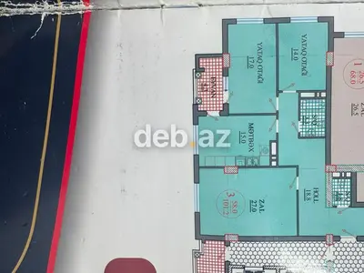 3 otaqlı, Yeni tikili, 101 kv. m — kiçik şəkil 15