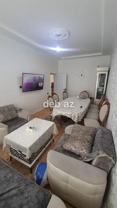 Məmmədli 3 otaqlı, 85 kv. m, Kredit var, Yeni təmirli — kiçik şəkil 2