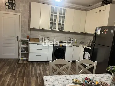4otaqlı mənzil – geniş qonaq otağı, yataq otağı və uşaq/iş otağı — kiçik şəkil 12