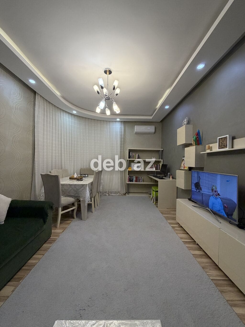2 otaqlı, Yeni tikili, 63 kv. m — Bakı