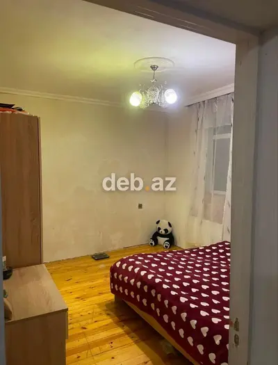 2 otaqlı həyət evi - Plan: 2 yataq otağı, içdən girişli dəhliz; — kiçik şəkil 5