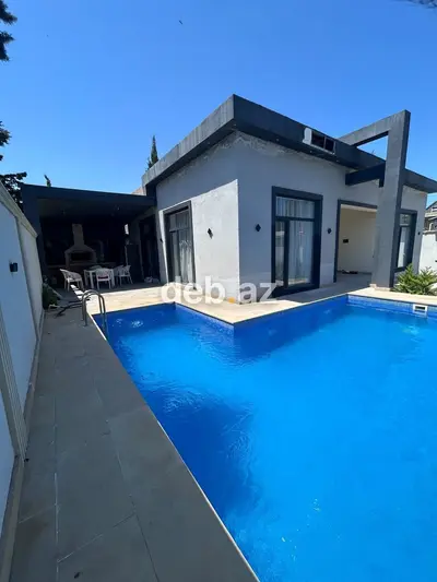 Modern Üslubda İstiqamətləndirilmiş, Hovuzlu və Verandalı Birmərtəbəli Lüks Villa — kiçik şəkil 2