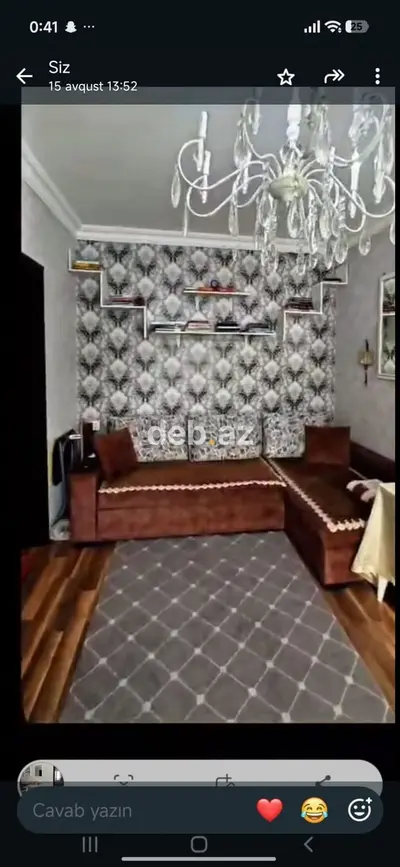 Satılır: həyətli ev (şəxsi yaşayış evi) Qaracuhurda - Plan: 2 otaq + — kiçik şəkil 13