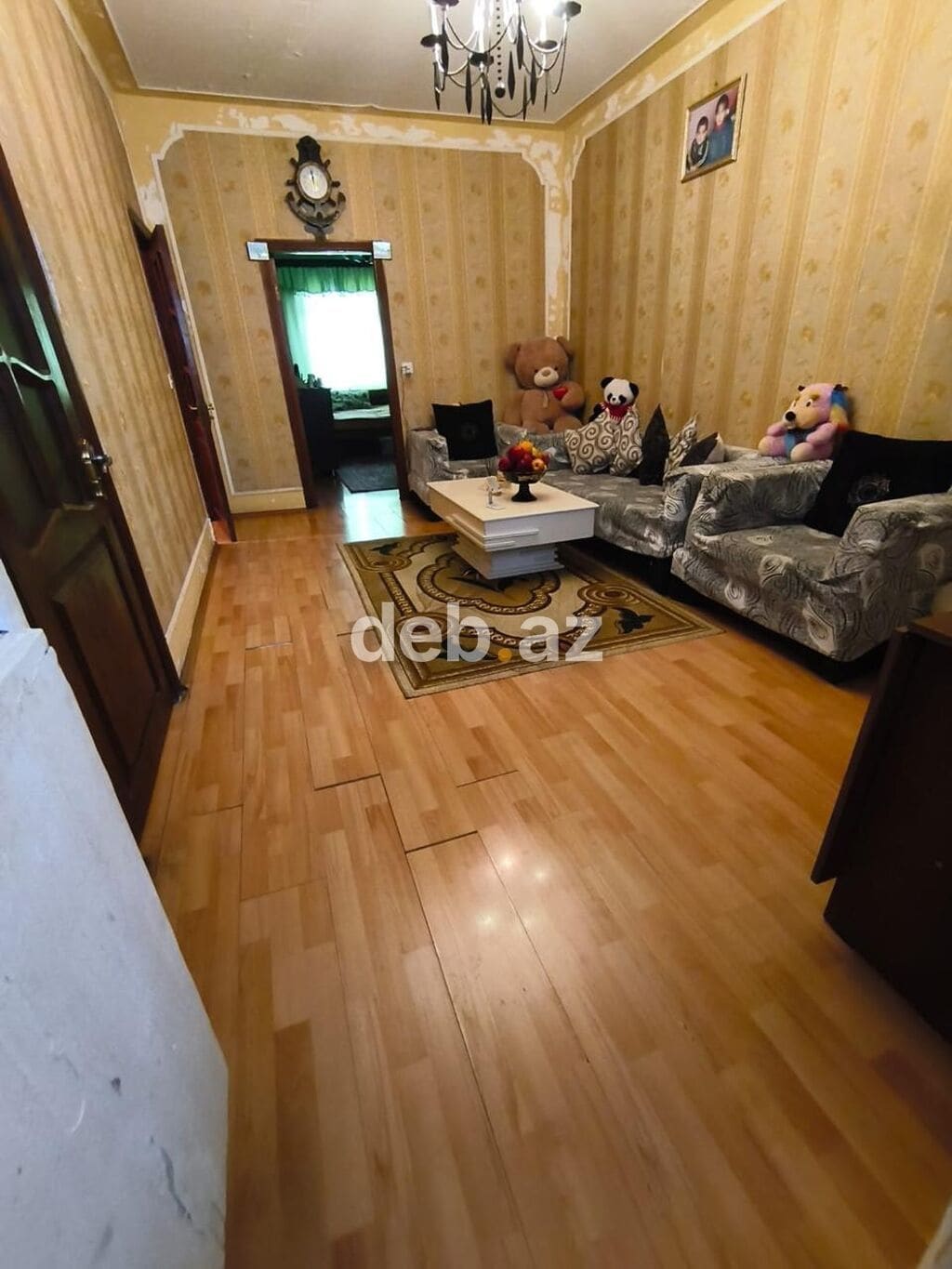 Bakı, 6-cı mikrorayon, 3 otaqlı, Köhnə tikili, m. Nəsimi, 60 kv. m — şəkil 1