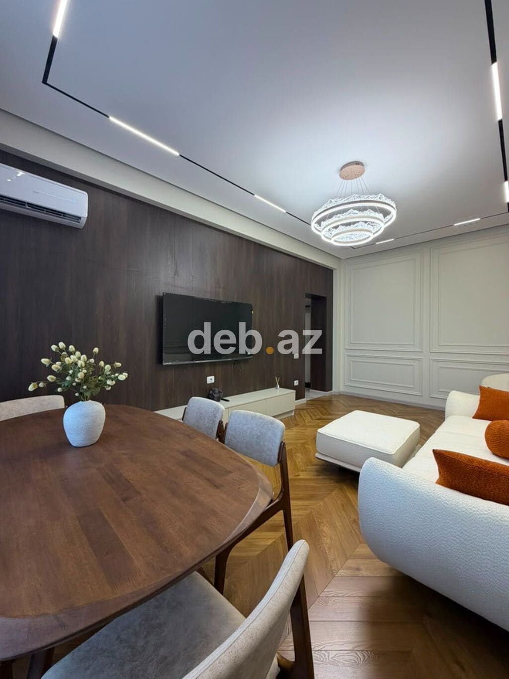 Ağ şəhər, 2 otaqlı, Yeni tikili, m. Xətai, 85 kv. m — şəkil 1