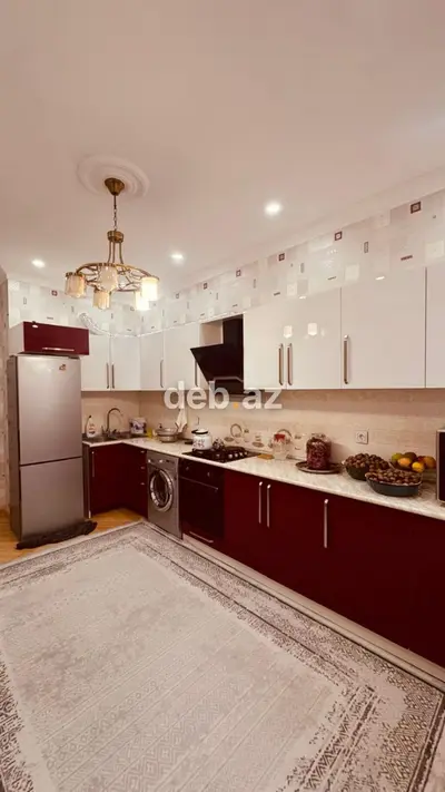 Yasamal, 2 otaqlı, Yeni tikili, m. İnşaatçılar, 84 kv. m — kiçik şəkil 4