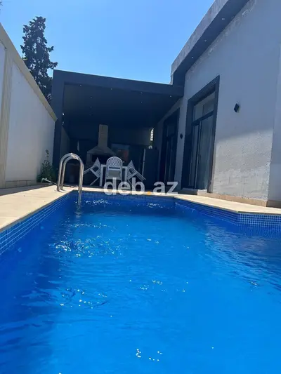 Modern Üslubda İstiqamətləndirilmiş, Hovuzlu və Verandalı Birmərtəbəli Lüks Villa — kiçik şəkil 9
