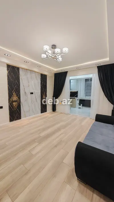 Yasamalda Yeni Təmirli 2 Otaqlı Kupçalı Mənzil Satılır! — kiçik şəkil 1