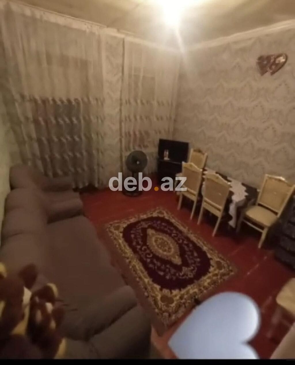 Hacıqabul, 2 otaqlı, Köhnə tikili, 27 kv. m — şəkil 1