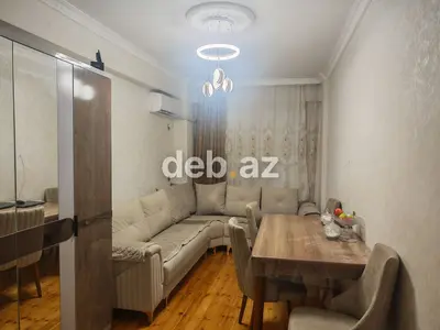 2 otağa düzəlmiş studio tipli mənzildir. Bir ildir təmir olunub — kiçik şəkil 5