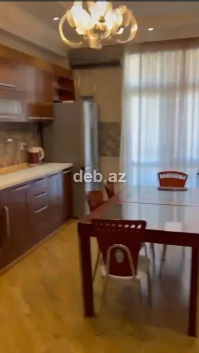 Elmlər M/S Yaxınlığında Hüseyn Cavid Prospektində 4 Otaqlı Əşyalı Kirayə Mənzil — 185 m², Yelçəkən, Kupçalı! — kiçik şəkil 13