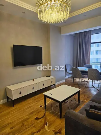 İcarəyə verilir 2 otaqlı yeni tikili 74 m², Şah İsmayıl Xətai m — kiçik şəkil 1