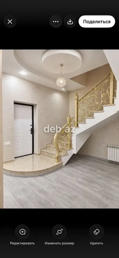Razində Neoklassik üslublu 3 mərtəbəli (Mansardlı) 300 m² VİLLA satılır — Metro v ADY stansiyasına yaxın, Yaşayış, Bağça v Ofis üçün! — kiçik şəkil 15